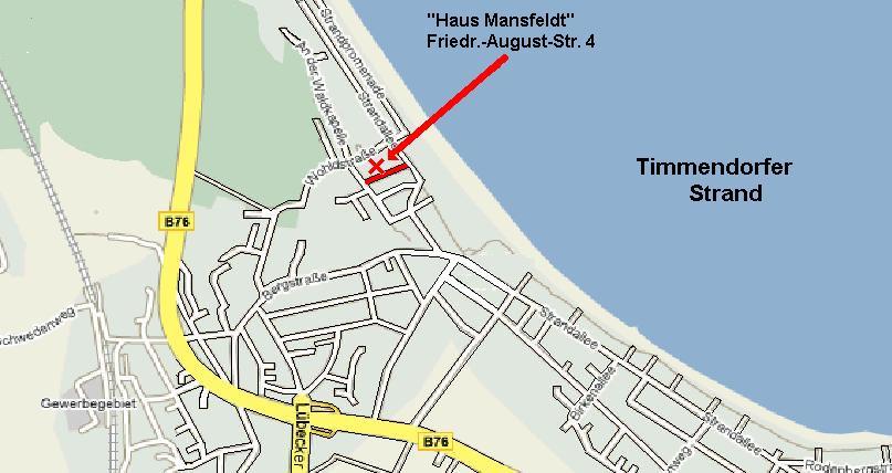 Karte Timmendorfer Strand